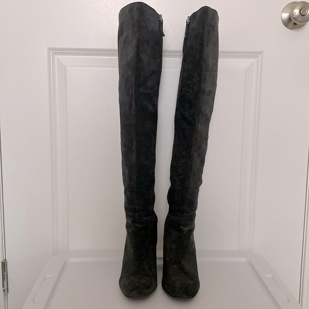 SARTO by Franco Sarto Over the Knee Suede Boots - Women’s Size 8
